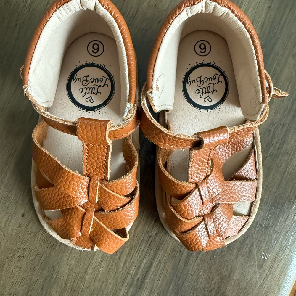 Little Love Bug Closed Toe Sandal